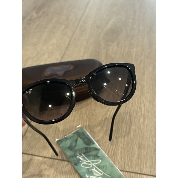 Maui Jim MJ 813-03 Star Gazing Sunglasses Black Polarized 50-22-140 - Picture 3 of 7